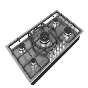 اجاق گاز صفحه ای 5 شعله داتیس مدل DS-534 استیل