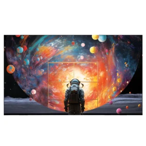 تلویزیون 65 اینچ کیو ال ای دی هوشمند دنای مدل K-65GF4Q