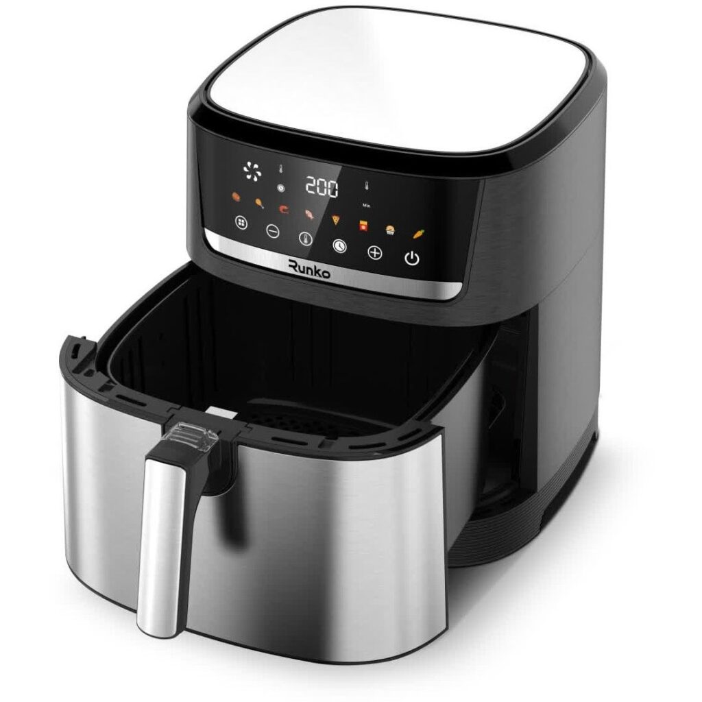 سرخ کن بدون روغن رانکو مدل RK-AF312 ظرفیت ۹ لیتر استیل ضد زنگ
